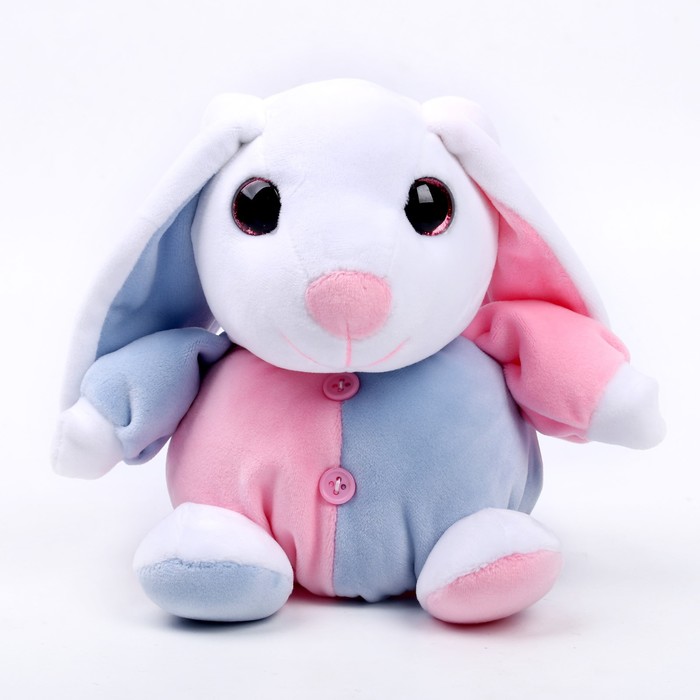фото Мягкая игрушка «кролик с пуговками»