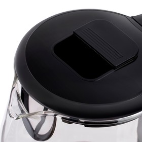 

Чайник электрический Vitek VT-7081, стекло, 1.7 л, 2200 Вт, чёрный