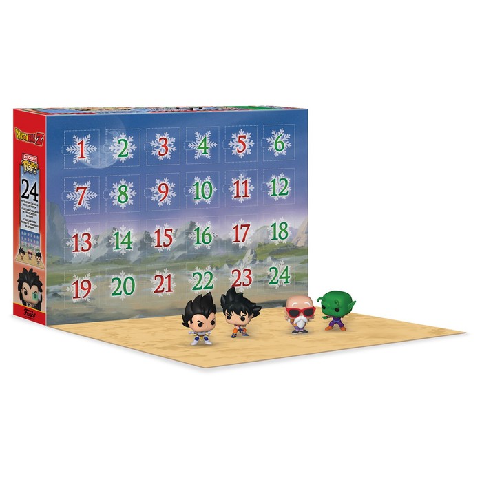 фото Набор подарочный funko advent calendar dragon ball z, 24 фигурки