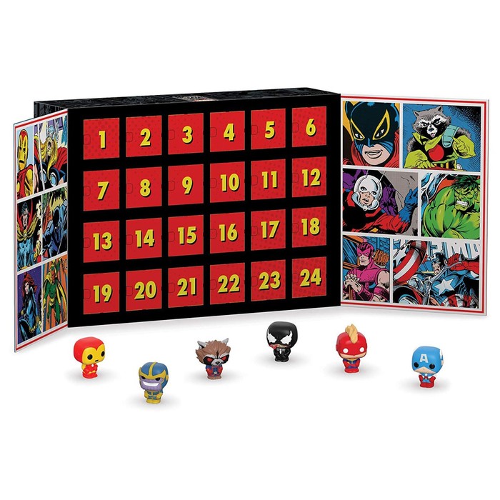 фото Набор подарочный funko advent calendar marvel, 24 фигурки