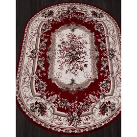 

Ковер овальный GAVANA 5439, размер 60x110 см, цвет red