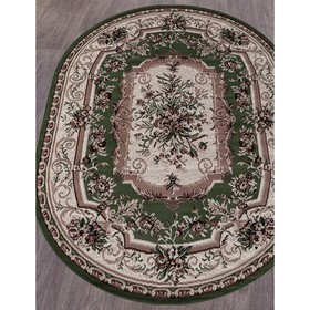 

Ковер овальный GAVANA 5439, размер 80x150 см, цвет green