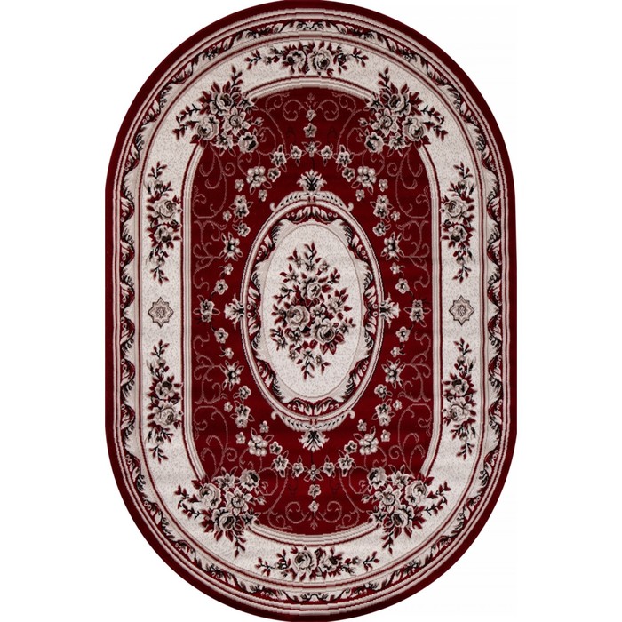 

Ковёр овальный Merinos Gavana, размер 100x200 см, цвет red