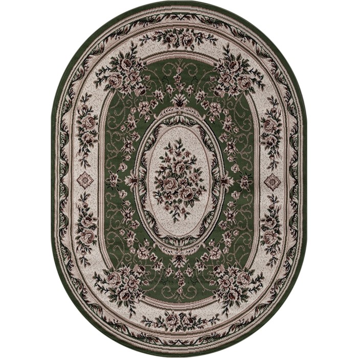 

Ковёр овальный Merinos Gavana, размер 180x250 см, цвет green