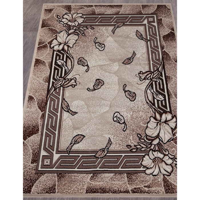 

Ковер прямоугольный GAVANA D201, размер 200x400 см, цвет beige
