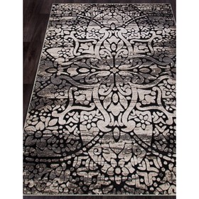 

Ковер прямоугольный IBIZA 4101, размер 80x150 см, цвет beige-black
