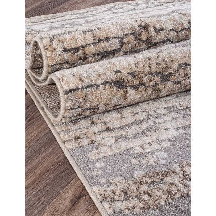

Ковер прямоугольный IBIZA 4840, размер 100x200 см, цвет beige-gray