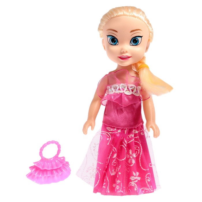 Кукла «Валерия», в пакете, цвет розовый