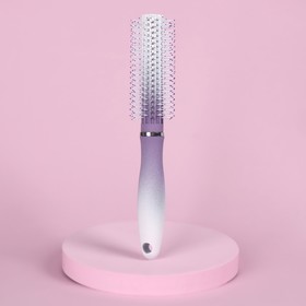 

Брашинг, прорезиненная ручка, d = 2/4 × 22,2 см, цвет белый/фиолетовый