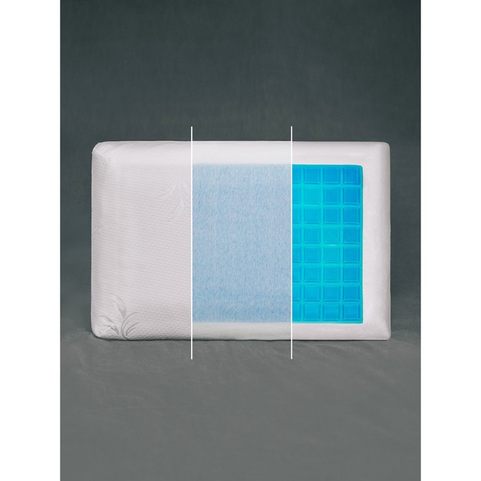 

Подушка Premium Classic Gel, размер 60x40x13 см