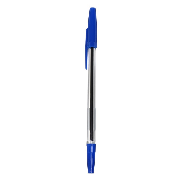фото Ручка шариковая beifa, прозрачный корпус, узел 0.7 мм, чернила синие