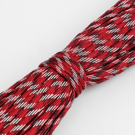 

Паракорд, 30 м, толщина - 4 мм, тип - IIA, светоотражающий, красный