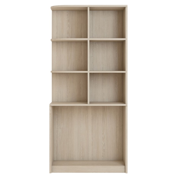 

Шкаф-стеллаж «Пуговка», 804 × 425 × 1732 мм, левый, дуб сонома / вяз либерти тёмный / лайм