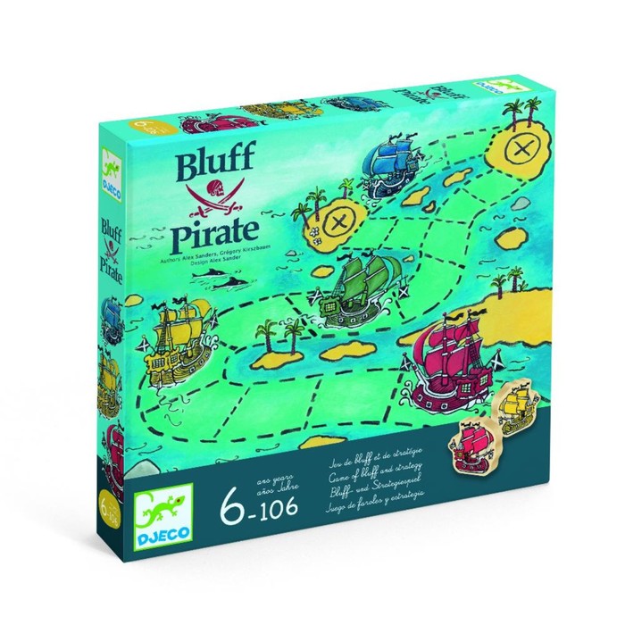 Настольная игра Djeco «Пираты»