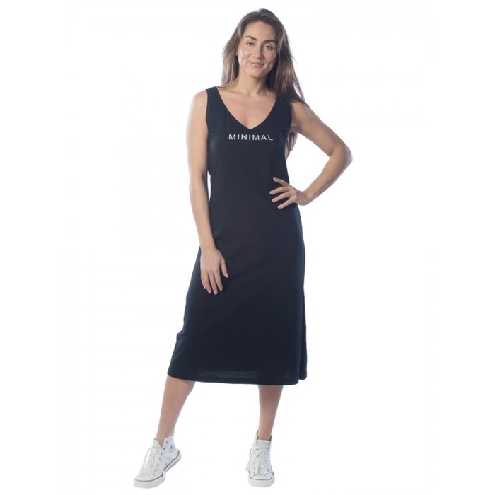 фото Платье женское minimal, размер 46, цвет чёрный klery