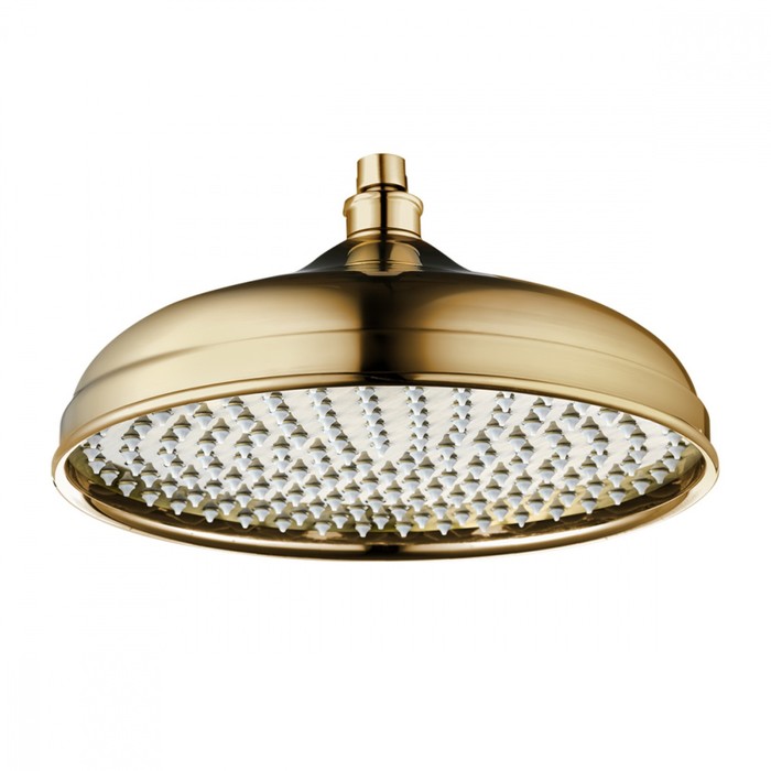 

Душевая лейка Lemark LM9830G, 303 мм, стационарная, круглая, цвет золото