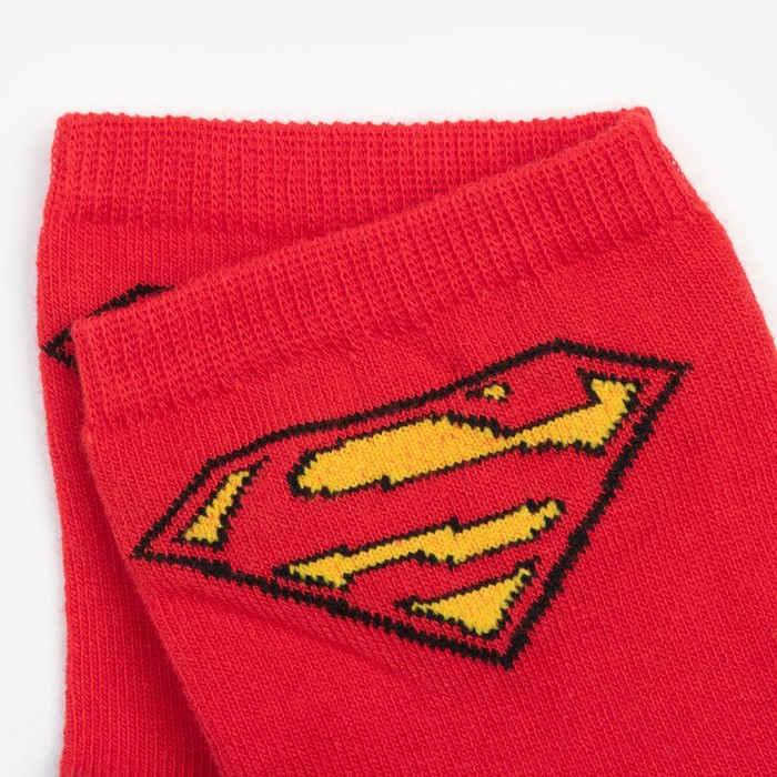 

Носки детские "Superman", цвет красный/синий, размер 14 (23-25)