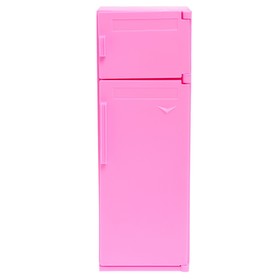 

Мебель для кукол «Холодильник», цвет розовый