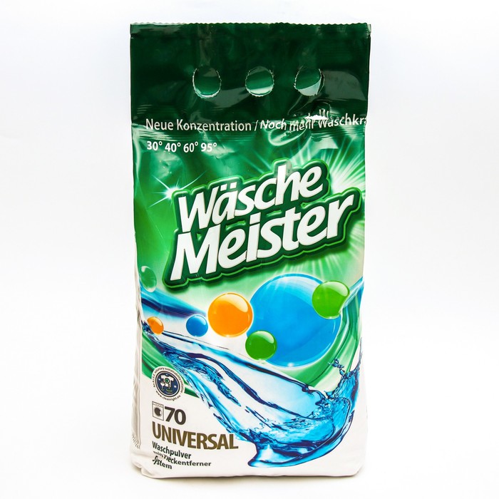 Стиральный порошок Wasche Meister, универсальный, 5,250 кг