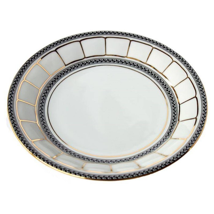 Тарелка мелкая 24 см, Berni, декор «Дипломат» тарелка десертная 19 см berni декор дипломат