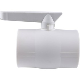 

Кран шаровой Kalde, полипропиленовый, d=75 мм