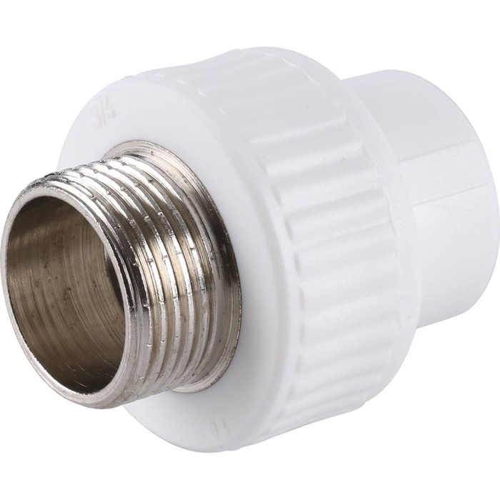 

Муфта комбинированная Kalde, полипропиленовая, d=20 мм x 3/4", наружная резьба