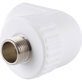 

Угольник Kalde, полипропиленовый, d=32 мм x 1/2", наружная резьба