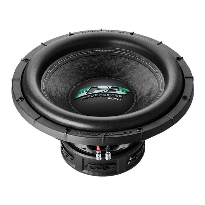 

Сабвуфер Alphard Deaf Bonce Apocalypse DB-SA275D1, пассивный, 15"/ 38 см, 1+1 Ом, 1500 Вт