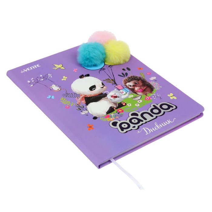 

Дневник универсальный для 1-11 класса Panda, твёрдая обложка, искусственная кожа, тиснение фольгой, ляссе, 80 г/м2