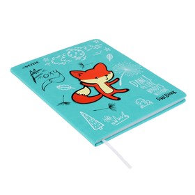 

Дневник универсальный для 1-11 класса Foxy, твёрдая обложка, искусственная кожа, ляссе, 80 г/м2