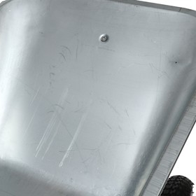 

Тачка строительная, двухколёсная: груз/п 200 кг, 100 л, синие ручки