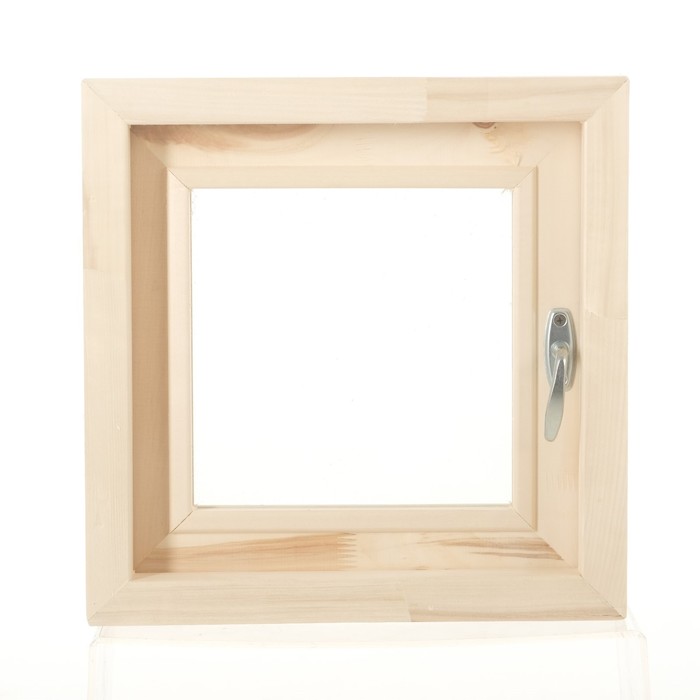 Окно, 40×40см, двойное стекло ЛИПА, наружнее открывание