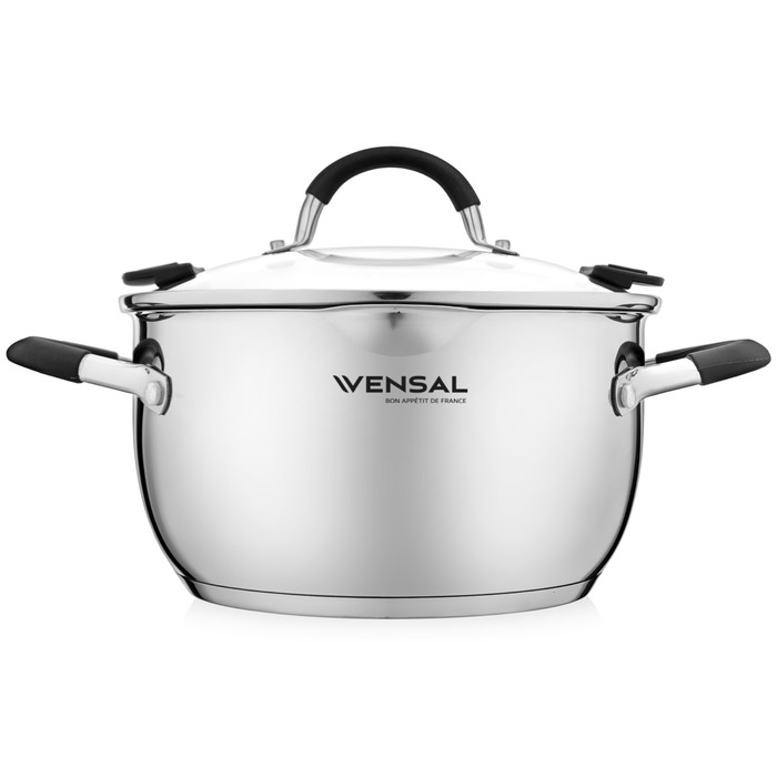 

Кастрюля с крышкой 2.5 л, Vensal Magique
