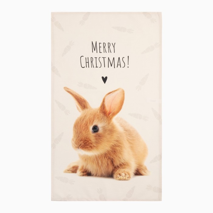 

Полотенце "Этель" Merry Christmas 40х73 см, 100% хл, саржа 190 гр/м2