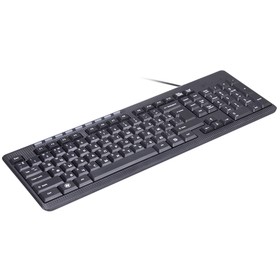 

Клавиатура RITMIX RKB-155, проводная, мембранная, 102 клавиши, USB, черная