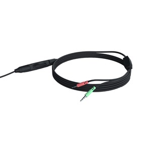 

Наушники RITMIX RH-516M, компьютерные, микрофон, 105 дБ, 32 Ом, 3.5 мм, 3 м, чёрные