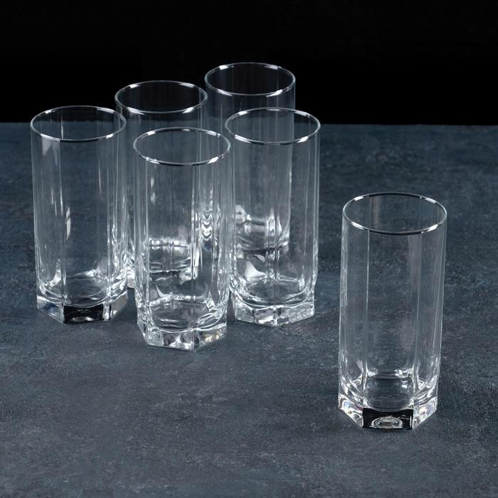 Набор стеклянных стаканов для пива Tango, 440 мл, 6 шт набор стеклянных стаканов для пива pub 412 мл 2 шт
