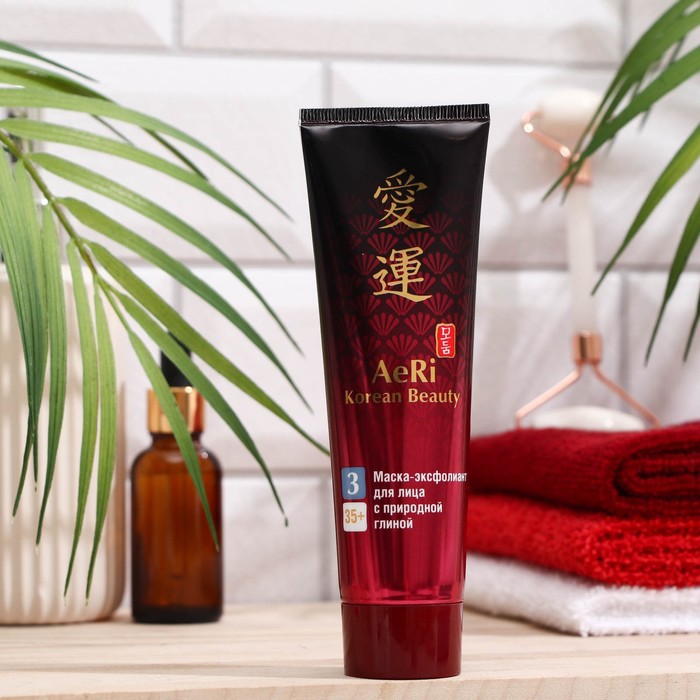 

Маска-эксфолиант для лица "AeRi Korean Beauty", c природной глиной, 95 г