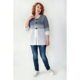 

Жакет женский, размер 46, цвет джинсовый