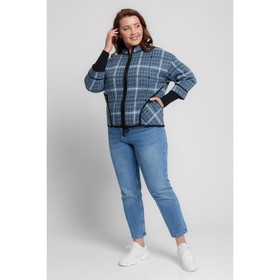 

Жакет женский, размер 56, цвет джинс