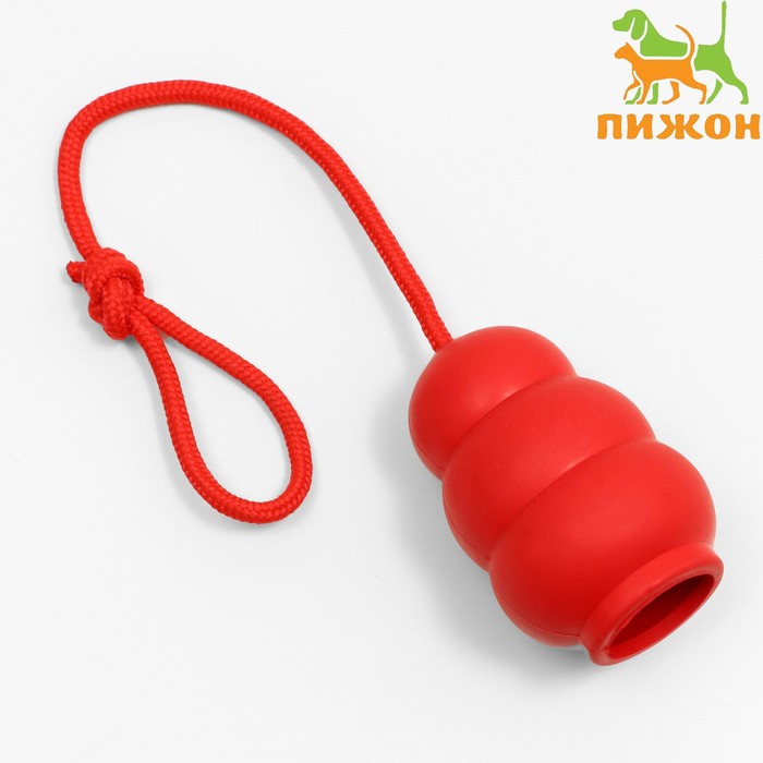 

Игрушка "Граната на веревке", термопластичная резина, игрушка 10,5 х 5 см, красная