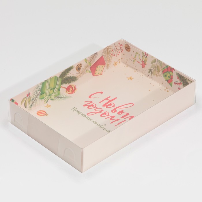Коробка для макарун «Прекрасных мгновений!», 17 × 12 × 3 см