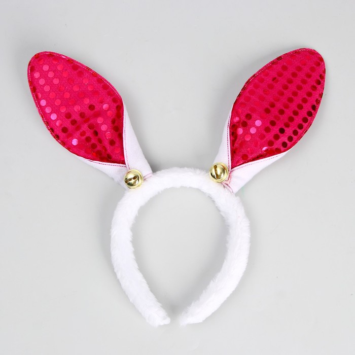 Карнавальный ободок «Зайка» карнавалия чудес карнавальный набор зайка розовая