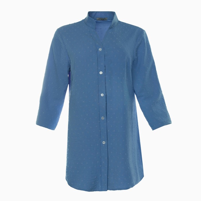 фото Рубашка женская, цвет голубой, размер 56 натали