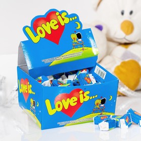 

Жевательная резинка Love is "Банан и клубника", 420 г