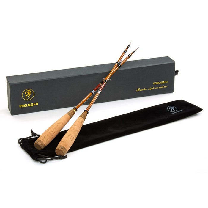 Удилище HIGASHI Chika 95 Bamboo Style, телескопическое, 95 см, 2 шт., набор, 01039