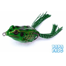 

Приманка "Лягушка" HIGASHI PAPA FROG Classic, силиконовая, 18 г, 03876_2974