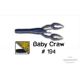 

Приманка GARY YAMAMOTO Baby Craw, 95 мм, 10 шт., набор, 01854_2705