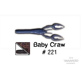 

Приманка GARY YAMAMOTO Baby Craw, 95 мм, 10 шт., набор, 01854_3026