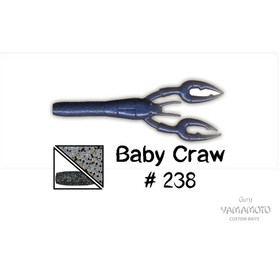 

Приманка GARY YAMAMOTO Baby Craw, 95 мм, 10 шт., набор, 01854_3301